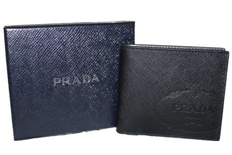 prada mens wallet met|Prada men's wallet saffiano.